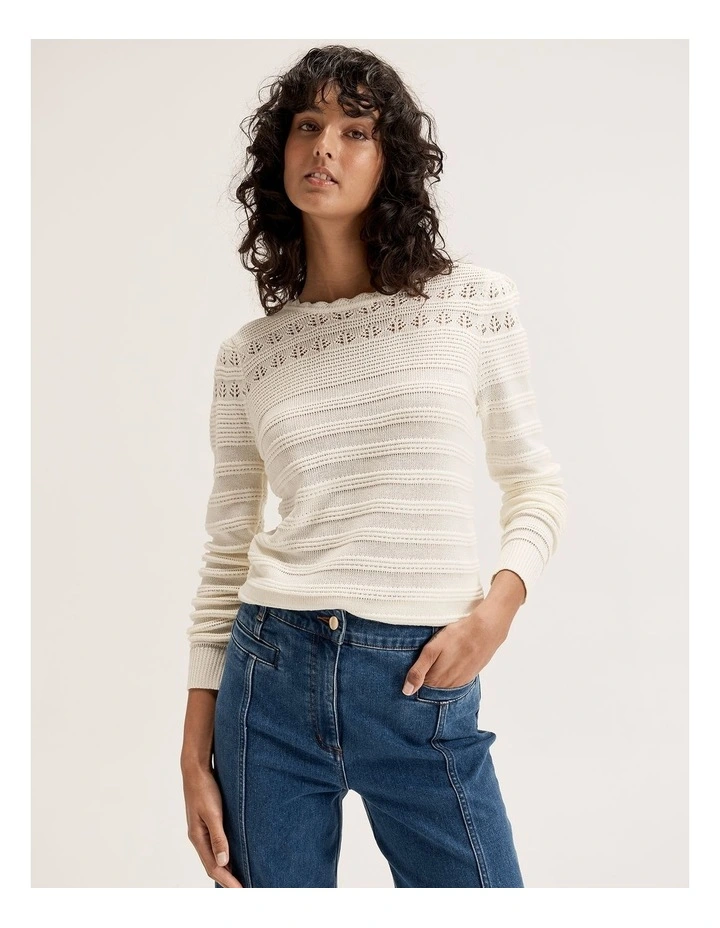Celeste Jumper in Ivory