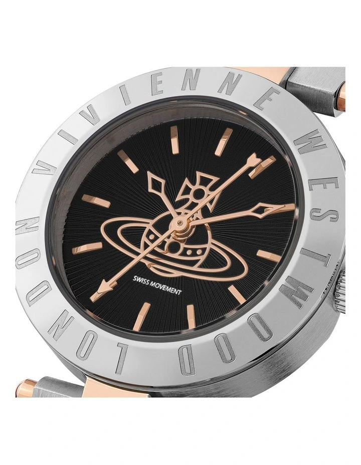 Westbourne Orb Stainless Steel Watch in Gold