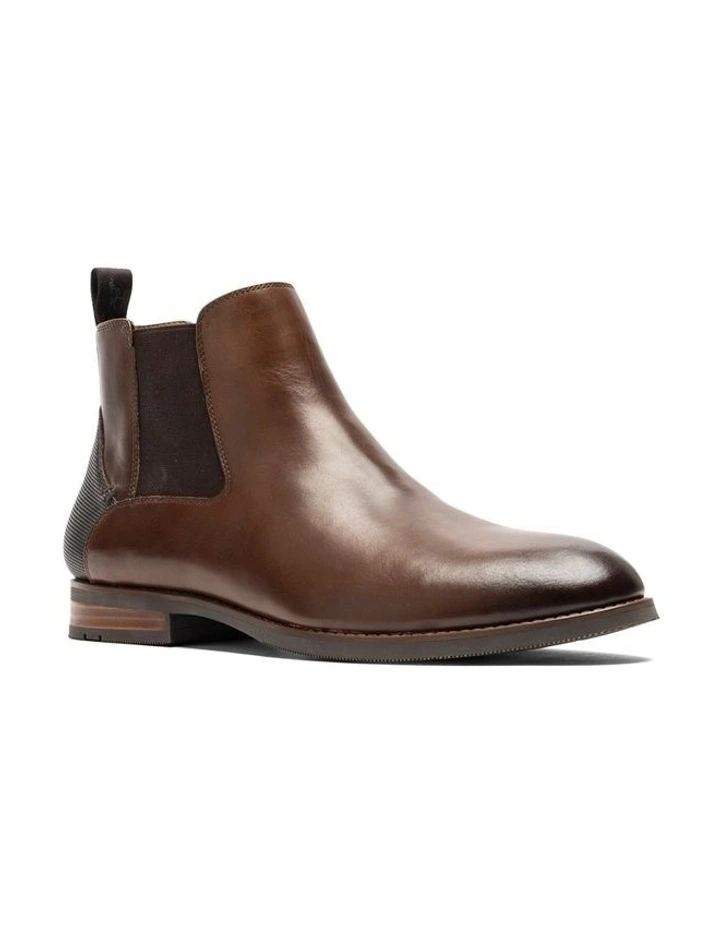 Lyttleton Chelsea Boot in Teak Multi