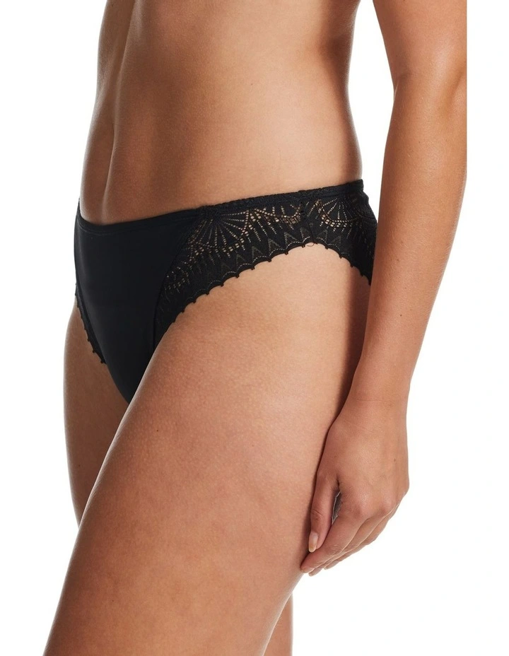 Daydream High Cut Brief in Jet