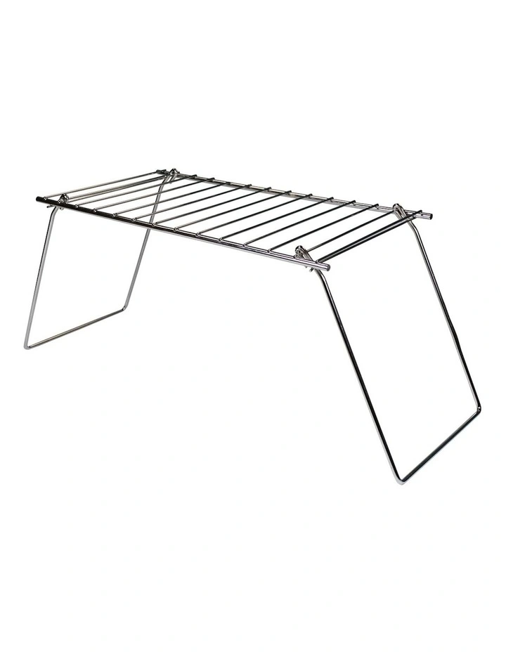 Foldable Pack Grill 32cm in Silver