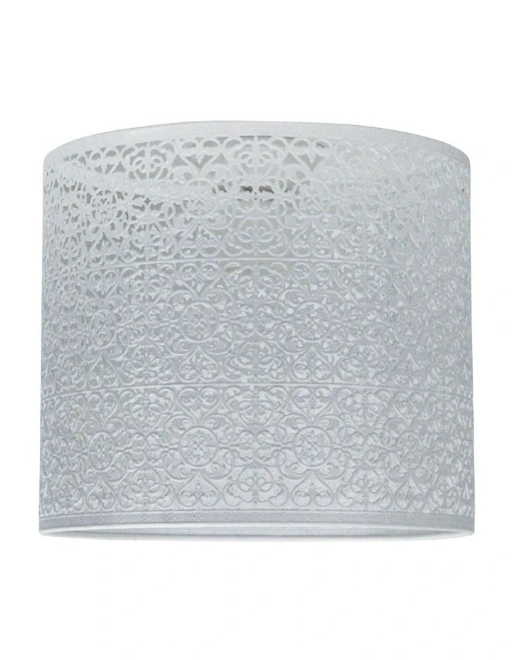 Bursa Cut Metal DIY Batten Fix White