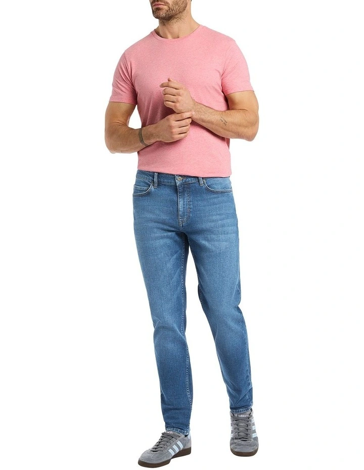 Crosby Tapered Fit Jean in Vintage Blue