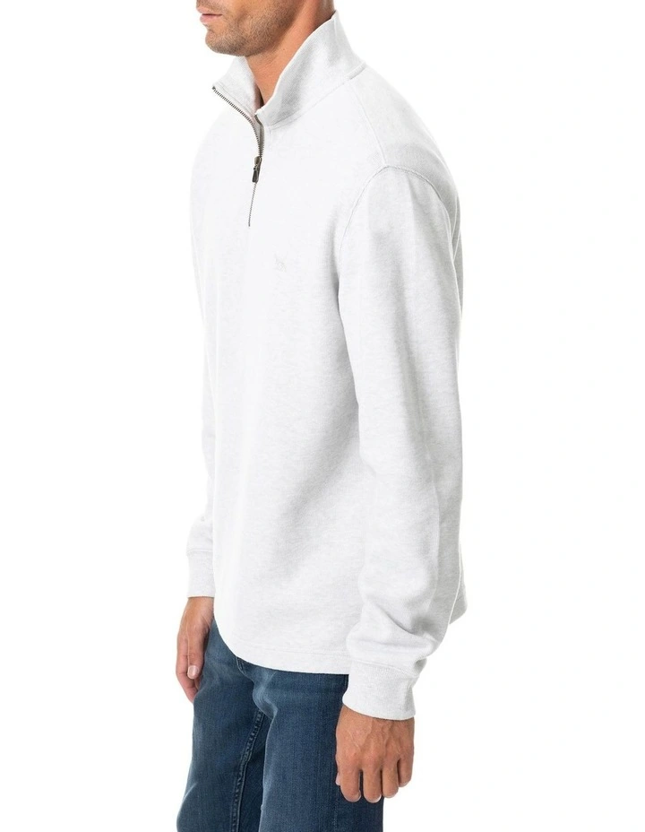 Alton Ave Sweat in Ice Grey Marle