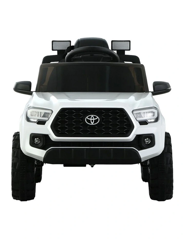Kids Tacoma Off Road Ride On Car White