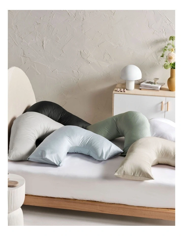 Augusta 500TC U Shaped Pillowcase In Taupe