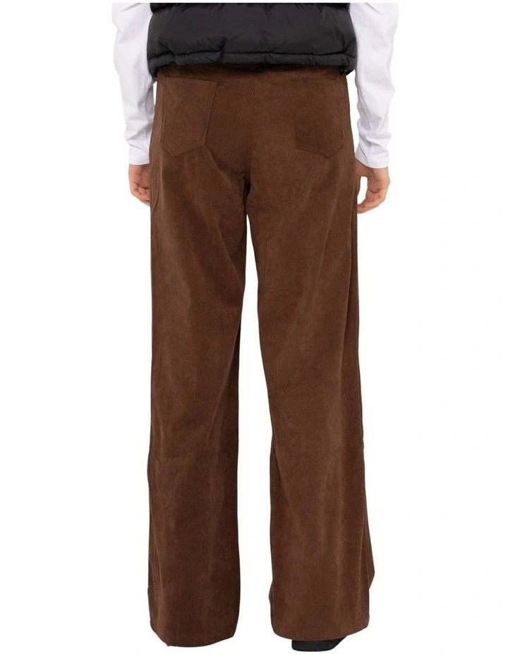 The Secret Cord Pant in Brown
