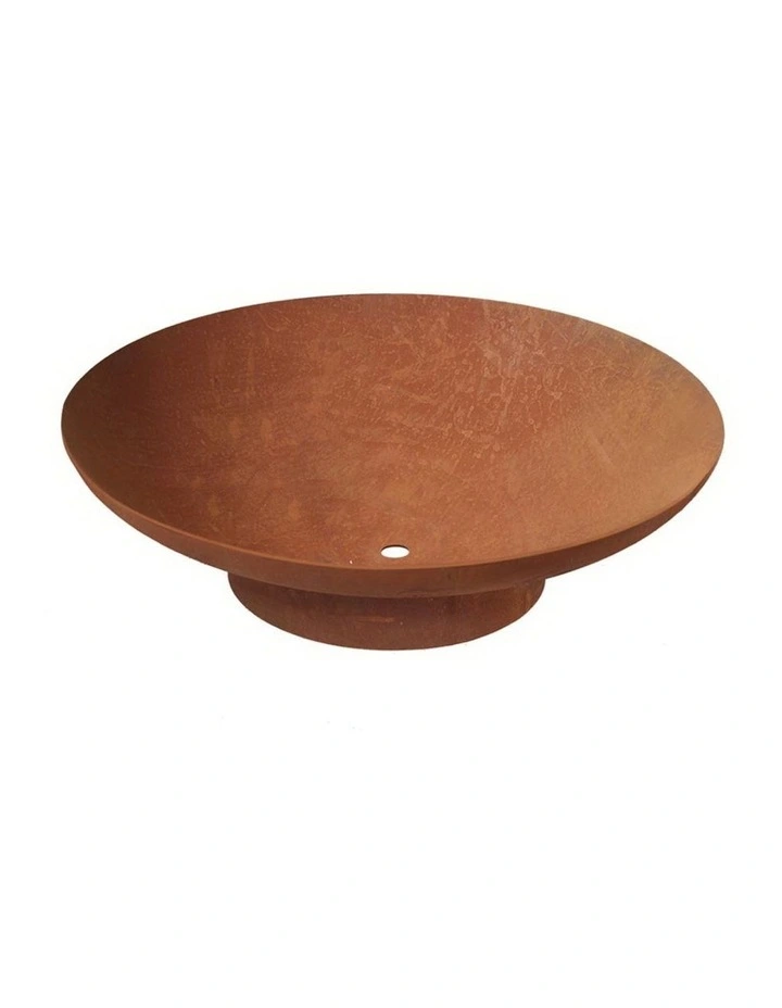 Outdoor Fire Pit 80cm in Rust