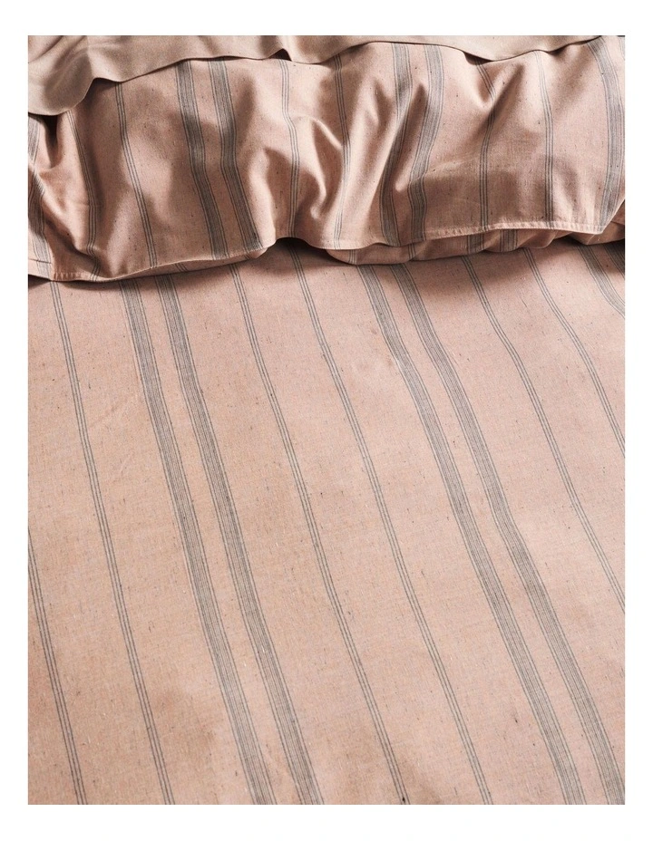 Rejeaneration Hali Quilt Cover Set in Rust
