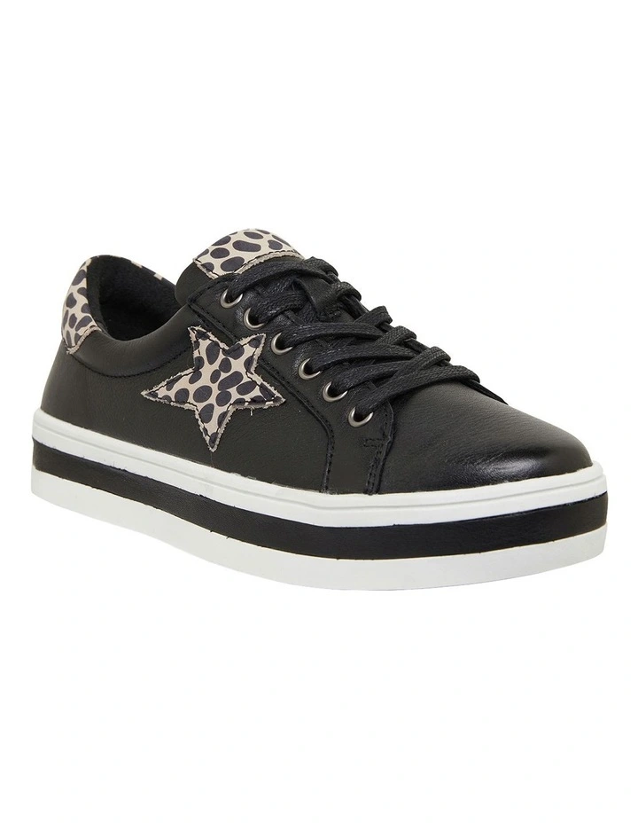 Ultra Black/Leopard Sneakers