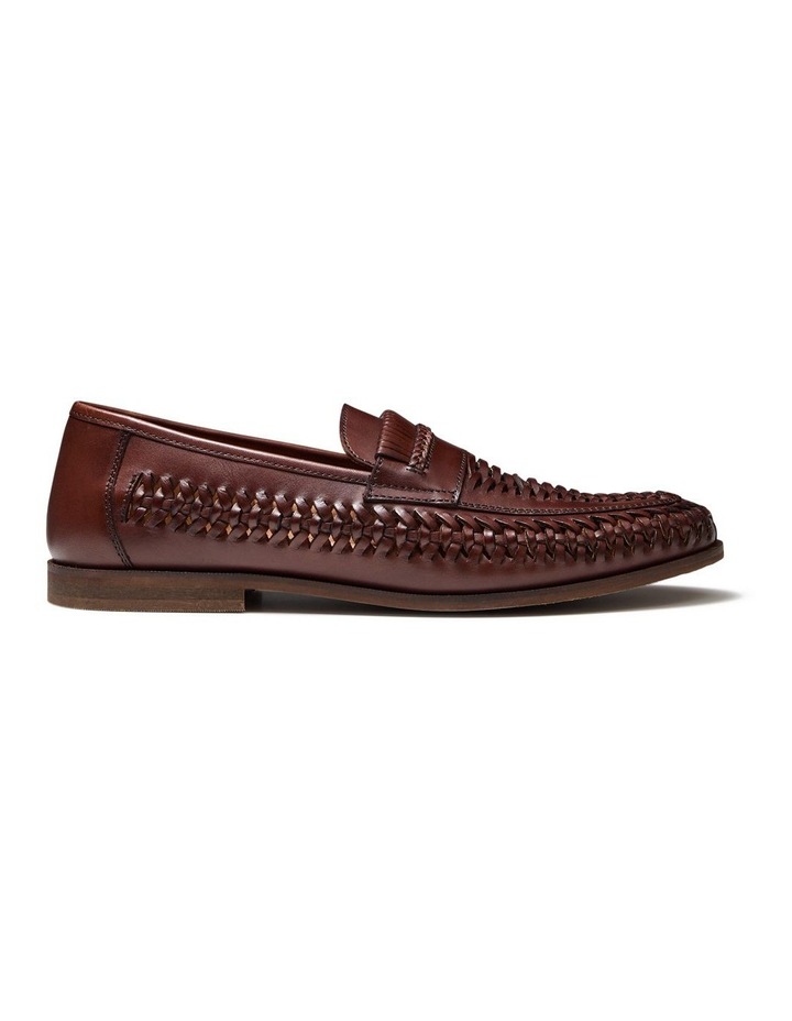 Tyson Leather Casual Shoes in Brown