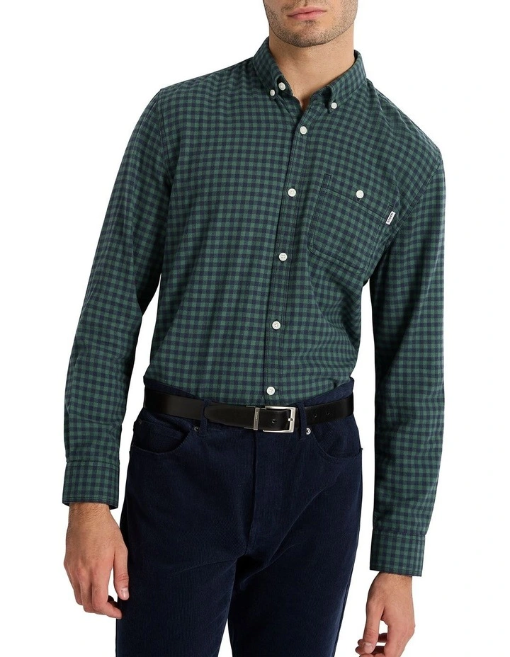 Holland Check Shirt in Pine Check