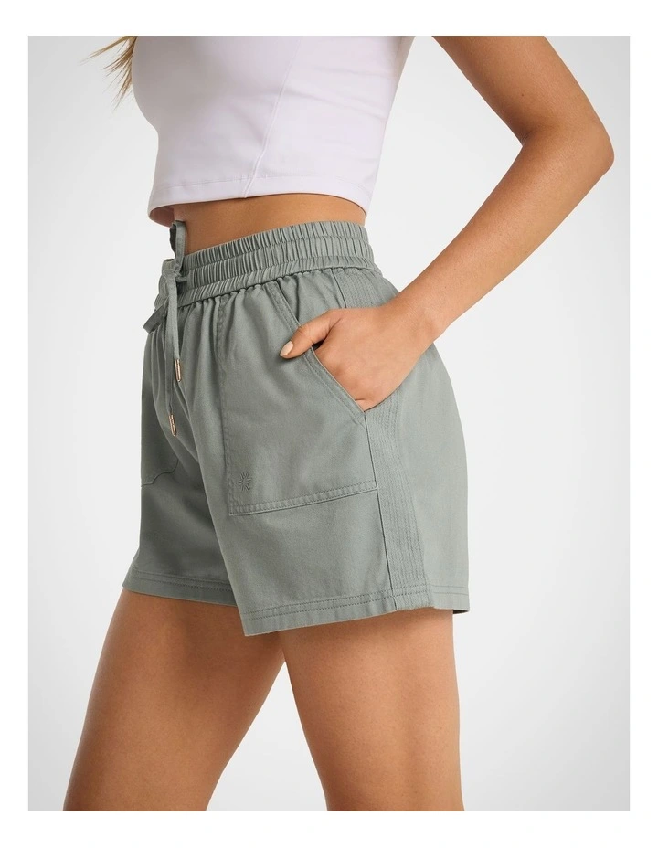 City Casual Shorts in Sage