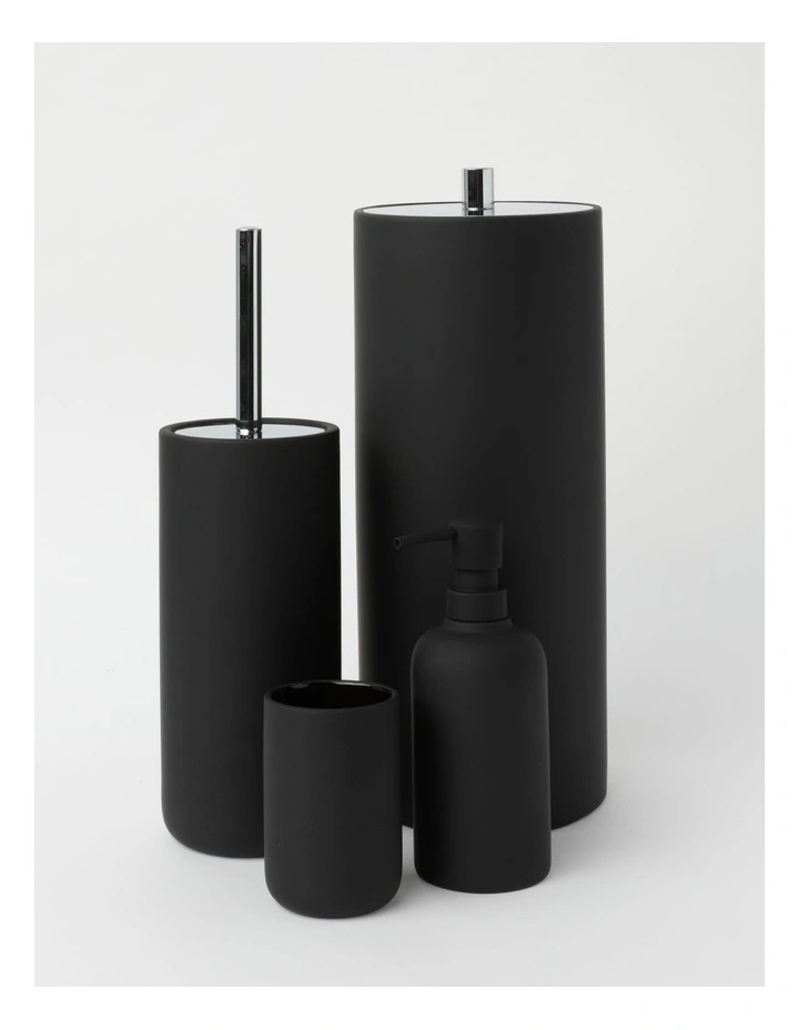 Alma Bathroom Accessory Range in Black