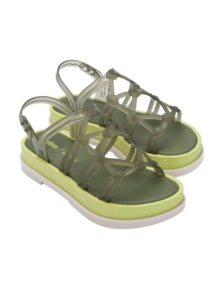 Melissa Salinas Flox Iii Platform Sandal in Green