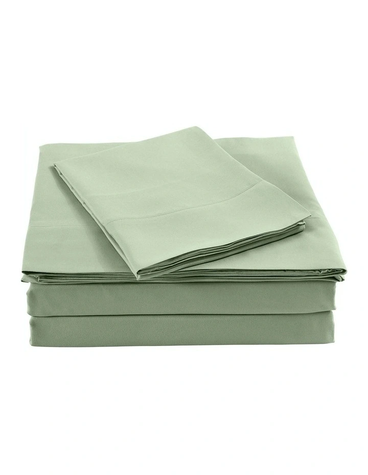 1000TC Bamboo Blended Sheet Set in Green