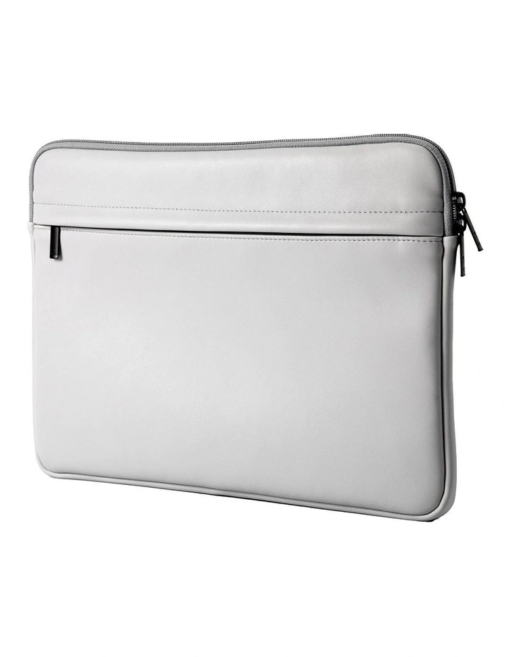 15 inch Laptop Sleeve Padded Travel Carry Case Bag ERATO Size L in Grey