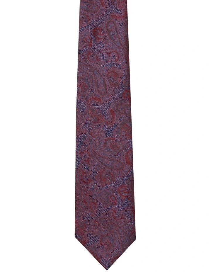 Paisley Tie in Red