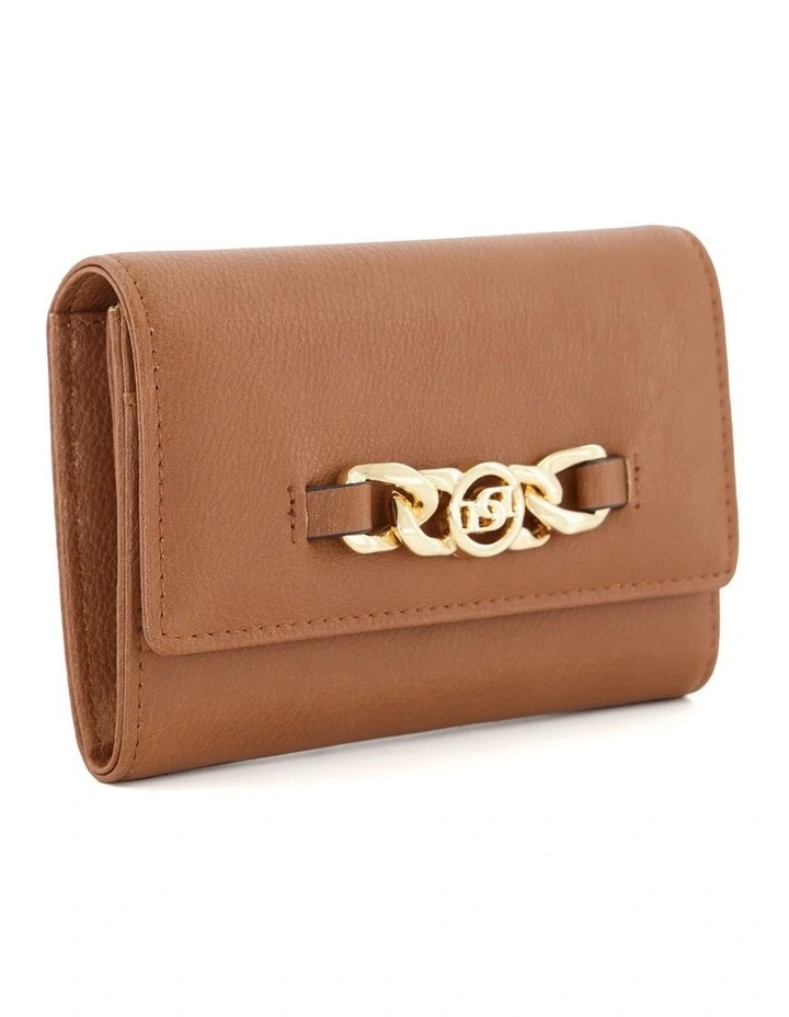 Kayci Wallet in Tan