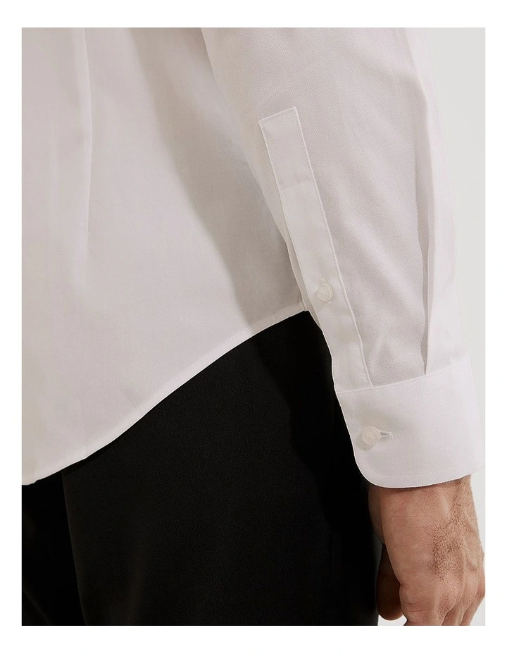 Slim Fit Oxford Shirt in White