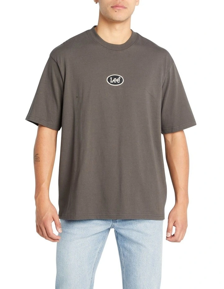 Baggy Tee in Dark Slate