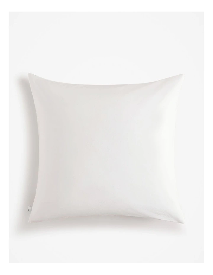 Brae European Pillowcase in White