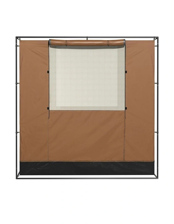 Camping Car Tent 2x2m in Brown