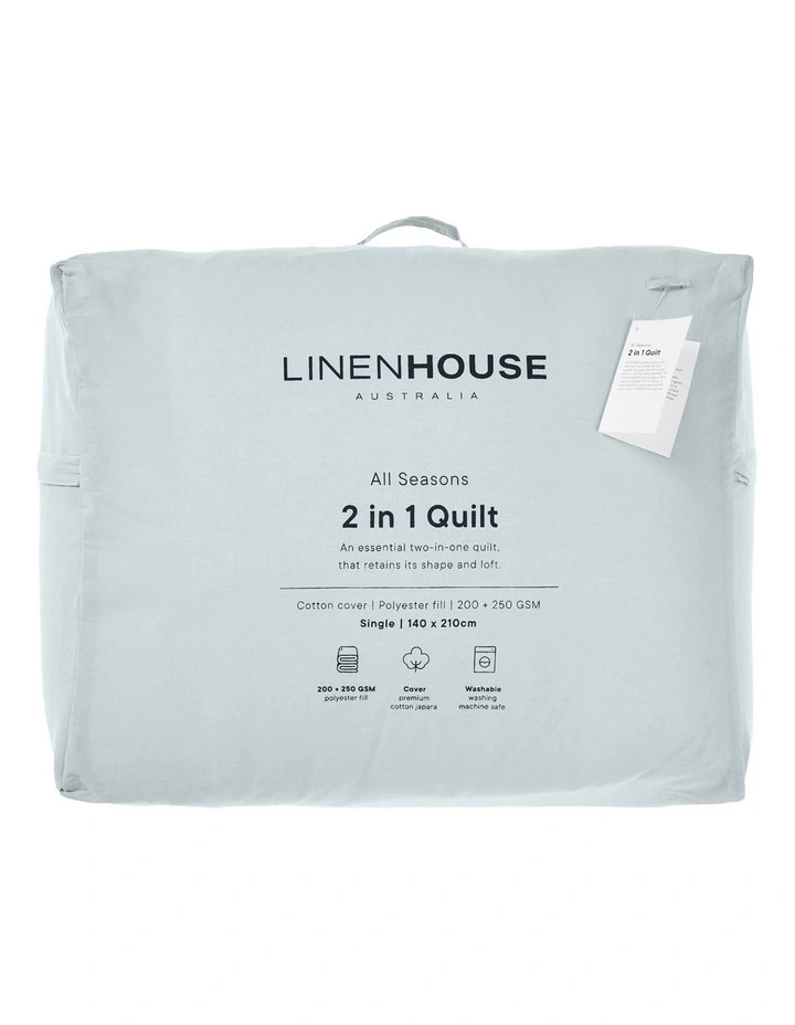 All Seasons Quilt 200 250GSM in White