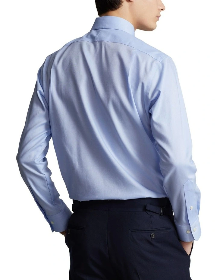 Regent Classic Fit Dobby Shirt in Blue
