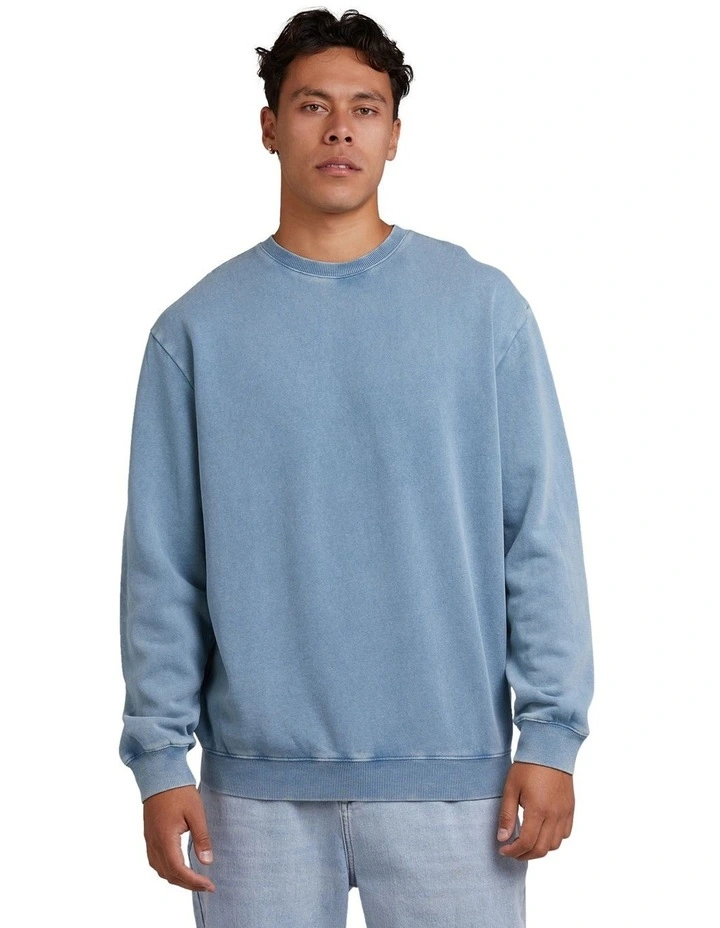 Box Crew Top in Blue