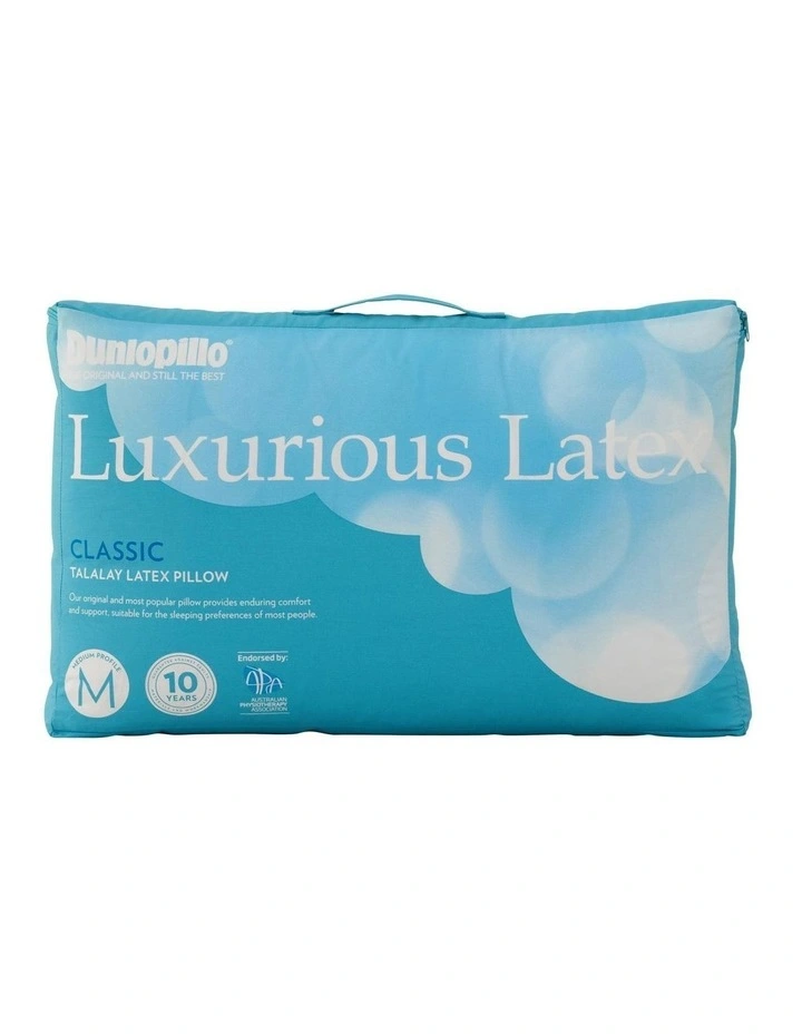 Luxurious Latex Classic Medium Profile & Feel in White