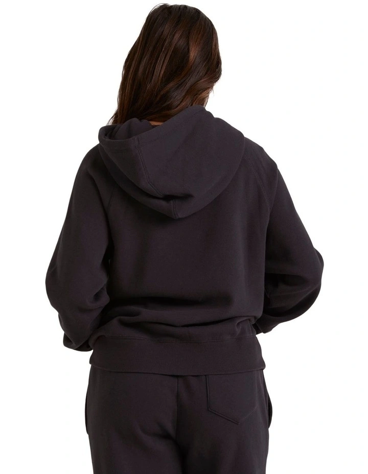 Society Hoodie in Black Sands