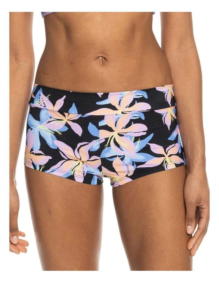 Active Shorty Bikini Bottoms in Anthracite Kiss