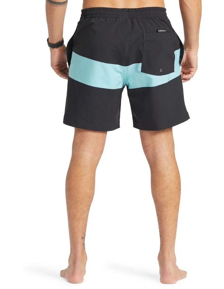 Surfsilk Mix 17inch Swim Shorts in Black