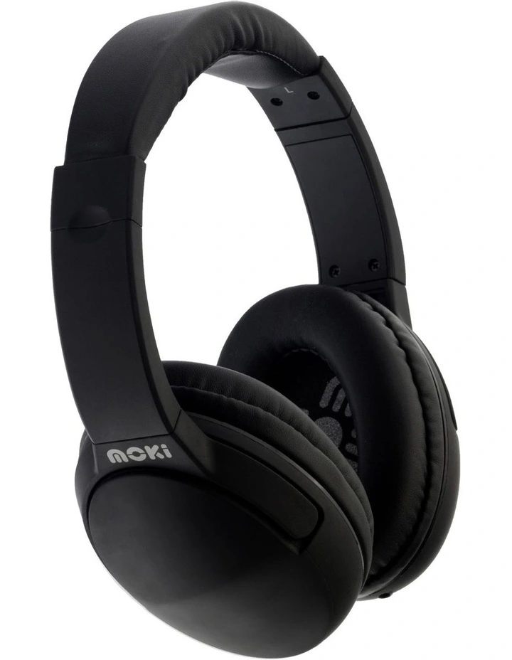 Nero Headphones with Microphone Black