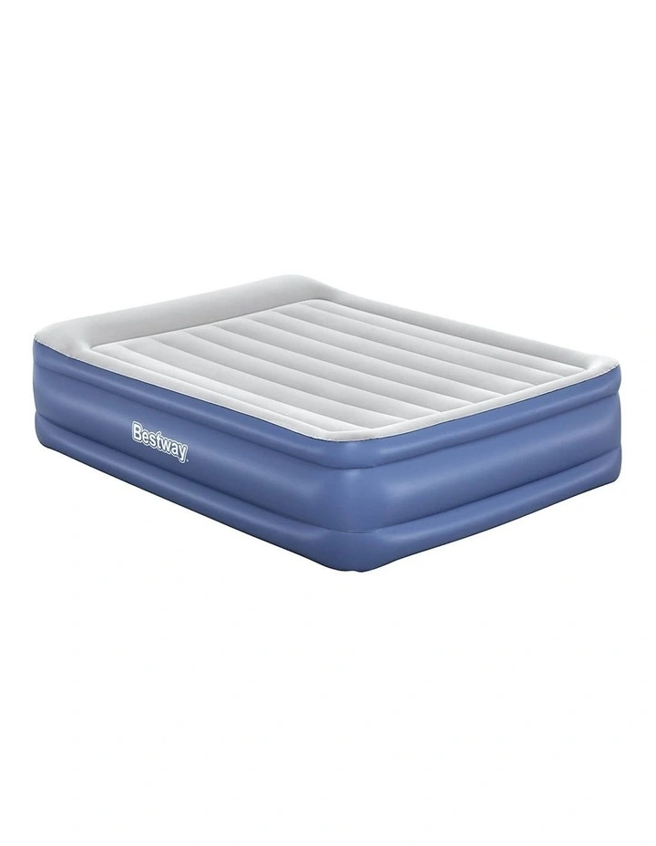 Inflatable Queen Size Air Bed Mattress 56cm in Multi