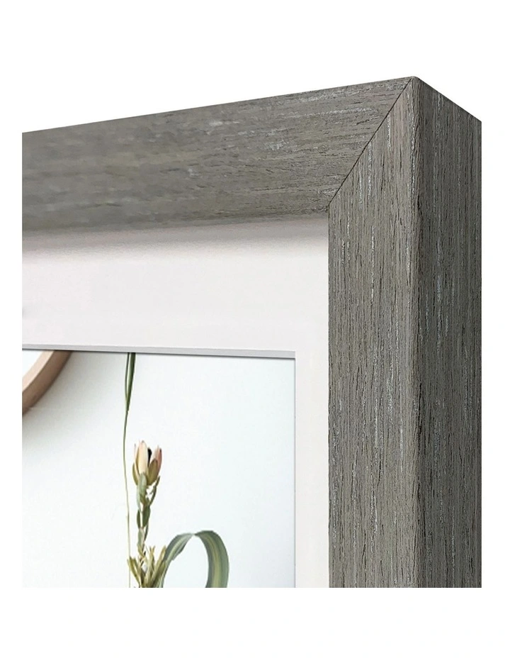 Deluxe Photo Frame 8x16/4x6 (3) in Silver Ash