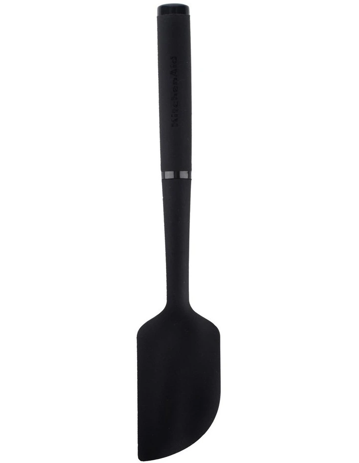 Soft Touch Silicone Scraper Spatula Black