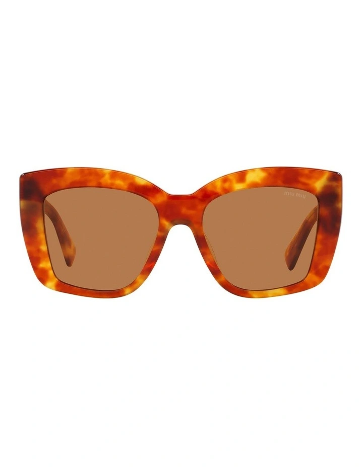 MU 04WS Sunglasses in Brown