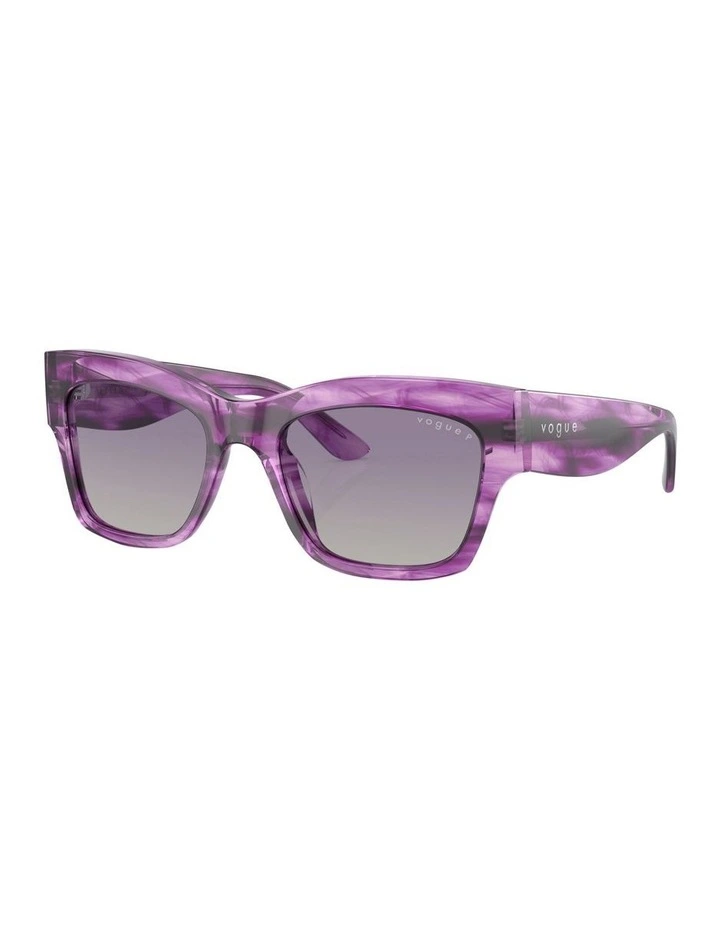 Polarised VO5524S Sunglasses in Violet
