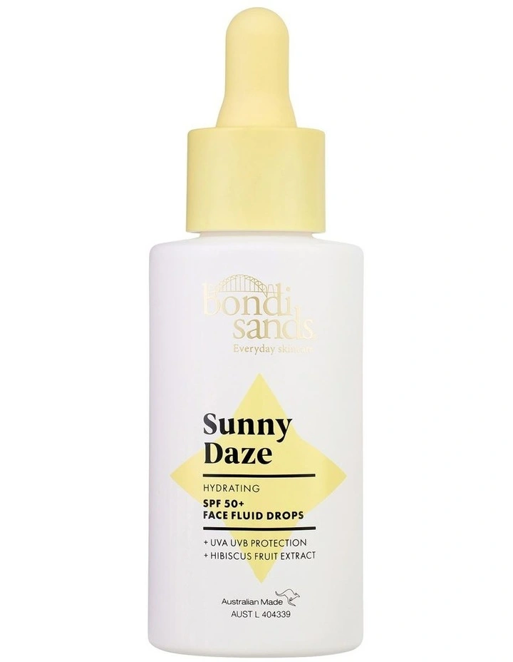Sunny Daze Hydrating Spf 50 Face Fluid Drops