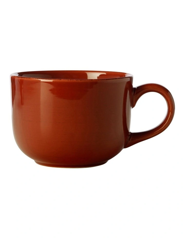 Portofino Jumbo Mug 650ml in Terracotta