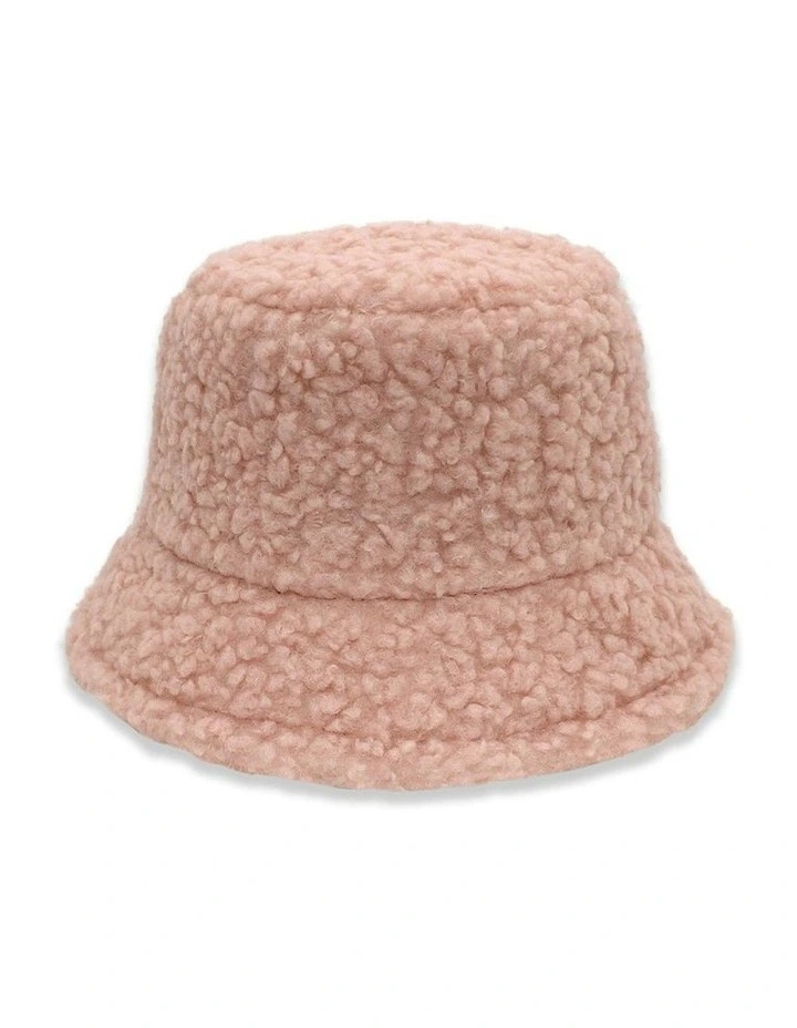 Drew Mini Bucket Hat in Pink