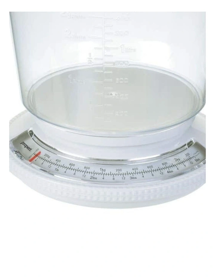 Kitchen Scale with Jug 2.2kg in White