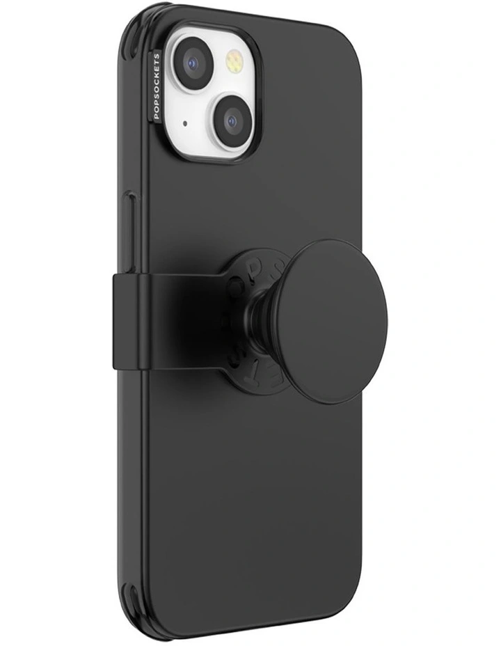 PopCase iPhone 13/14 Phone Case Grip in Black