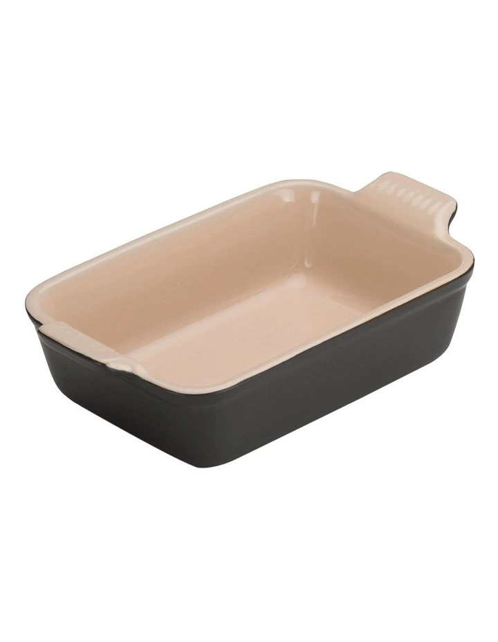 Heritage Rectangular Dish 26cm in Black