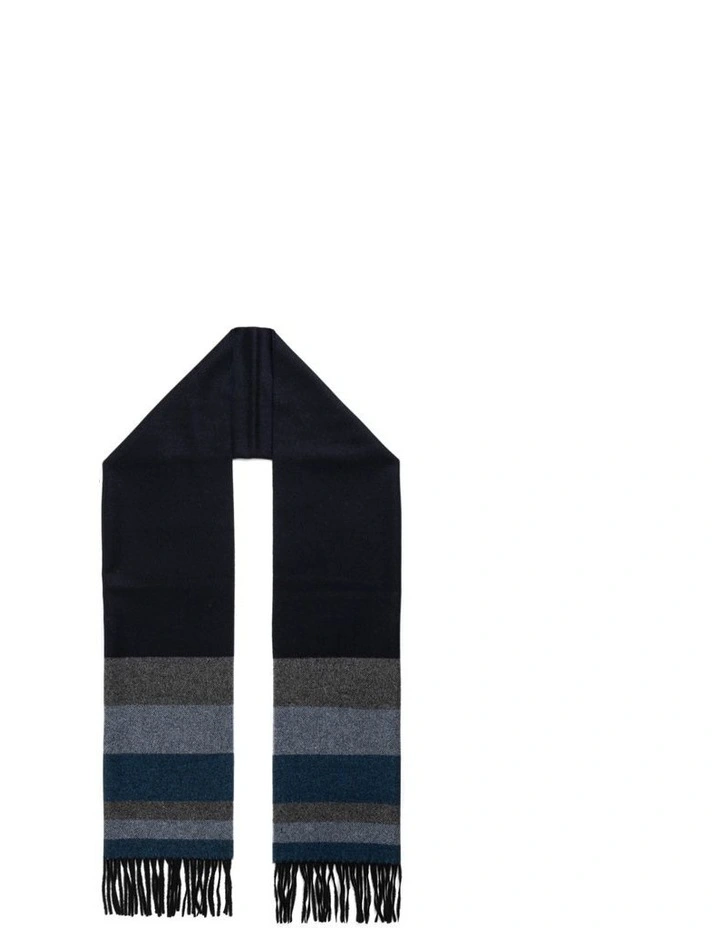Flaxton Scarf in Sea Multi