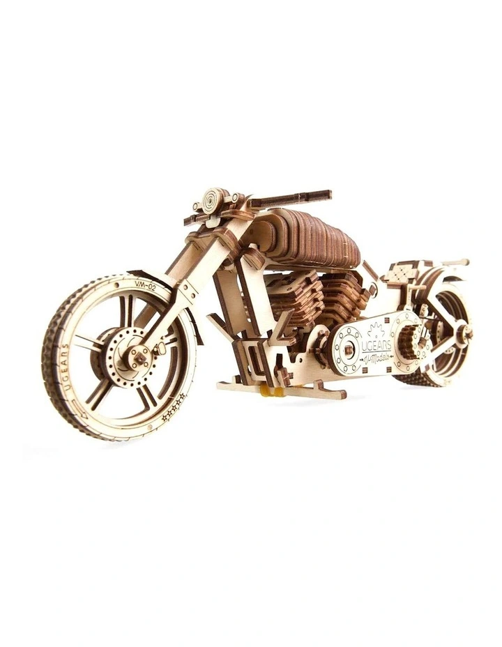 Bike VM-02 189 Piece Wooden 3D Puzzle Gift Set