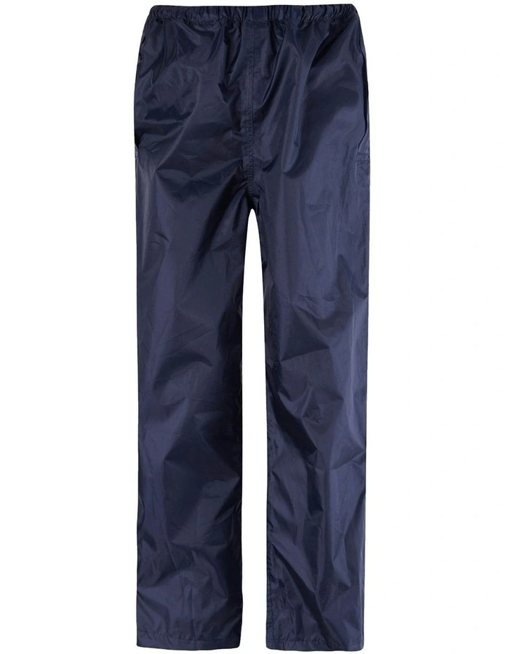 Stowaway Waterproof Rain Overpant in Navy