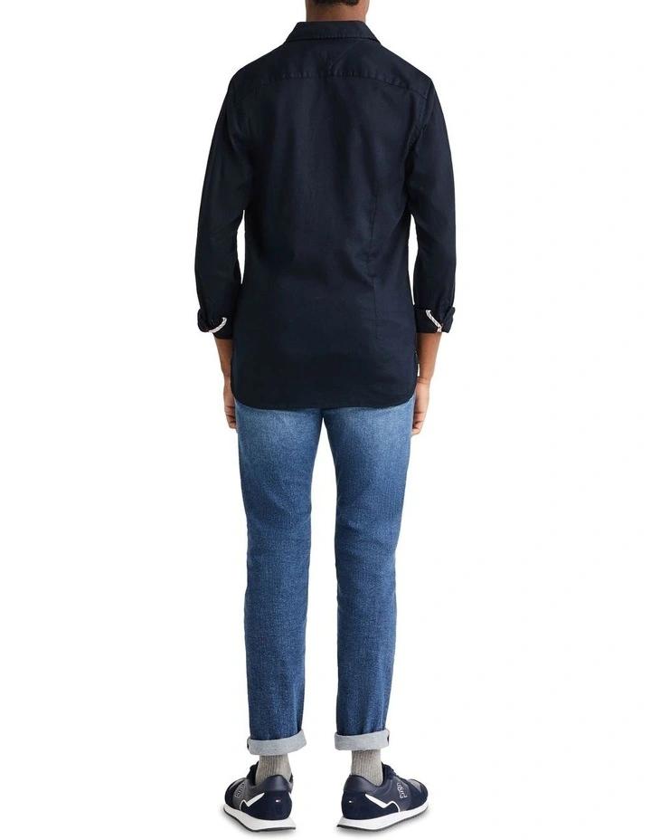Flex Dobby Shirt in Blue